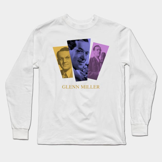 Glenn Miller Long Sleeve T-Shirt by PLAYDIGITAL2020